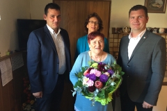 Wir gratulieren Frau Pollaschak zum 80. Geburtstag.