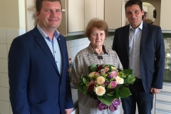 Wir gratulieren Frau Ingeborg Riedmüller zum 80. Geburtstag.